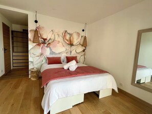 2 chambres, bureau, fer et planche à repasser, Wi-Fi gratuit