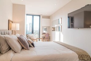 2 bedrooms, WiFi, bed sheets - Luxury Stay in zone 10 10% monthly discount (Ciudad de Guatemala)