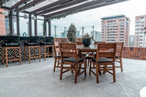 Restauration en plein air