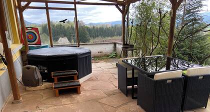 GĂźte LeCLARA Ă la montagne, billard, jacuzzi, saunaâŠanimaux decompagnie acceptĂ©s