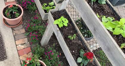 Vintage Charm & MCM Style in Modern Berwyn Digs