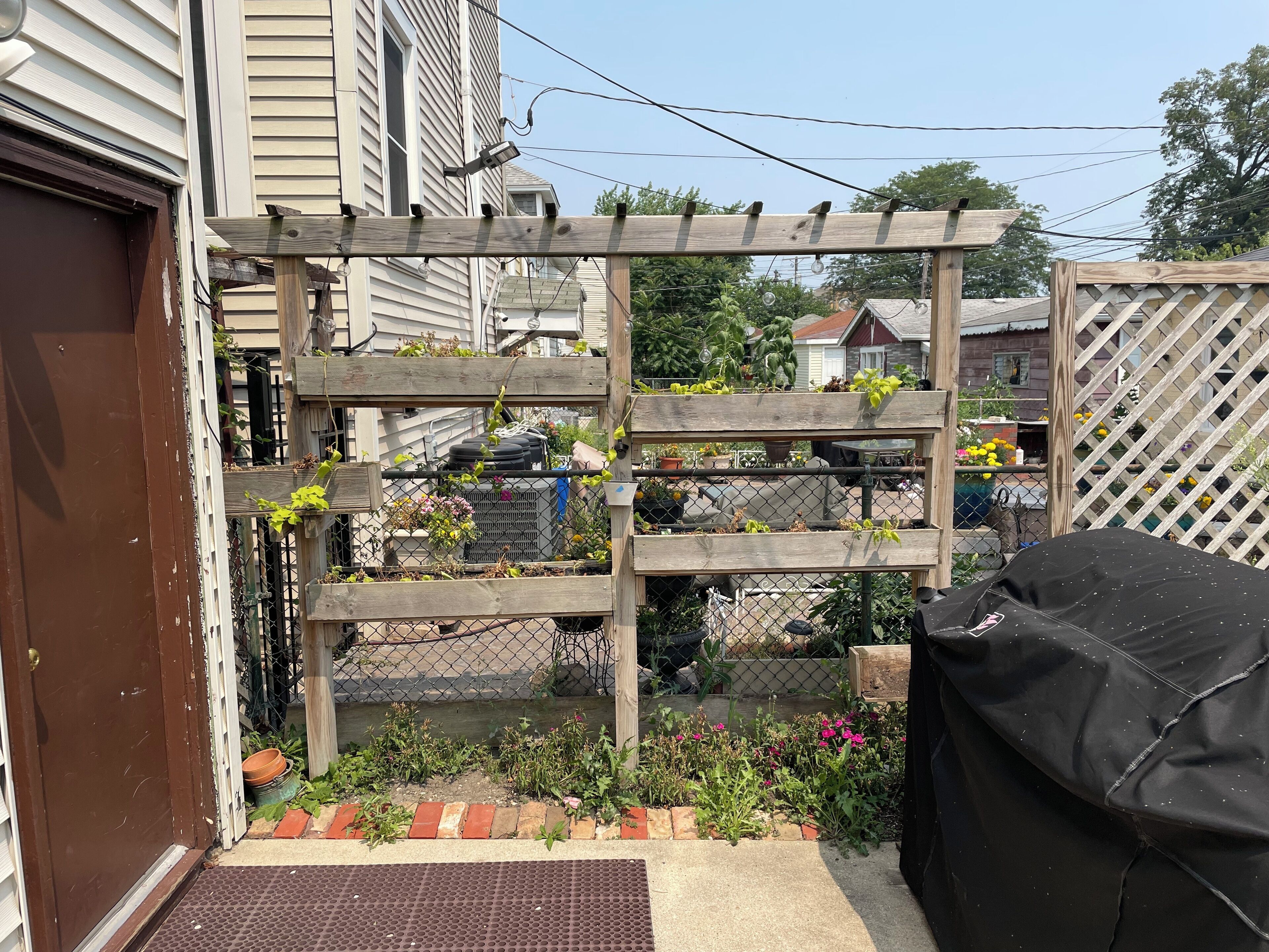 Enceinte de l’hébergement