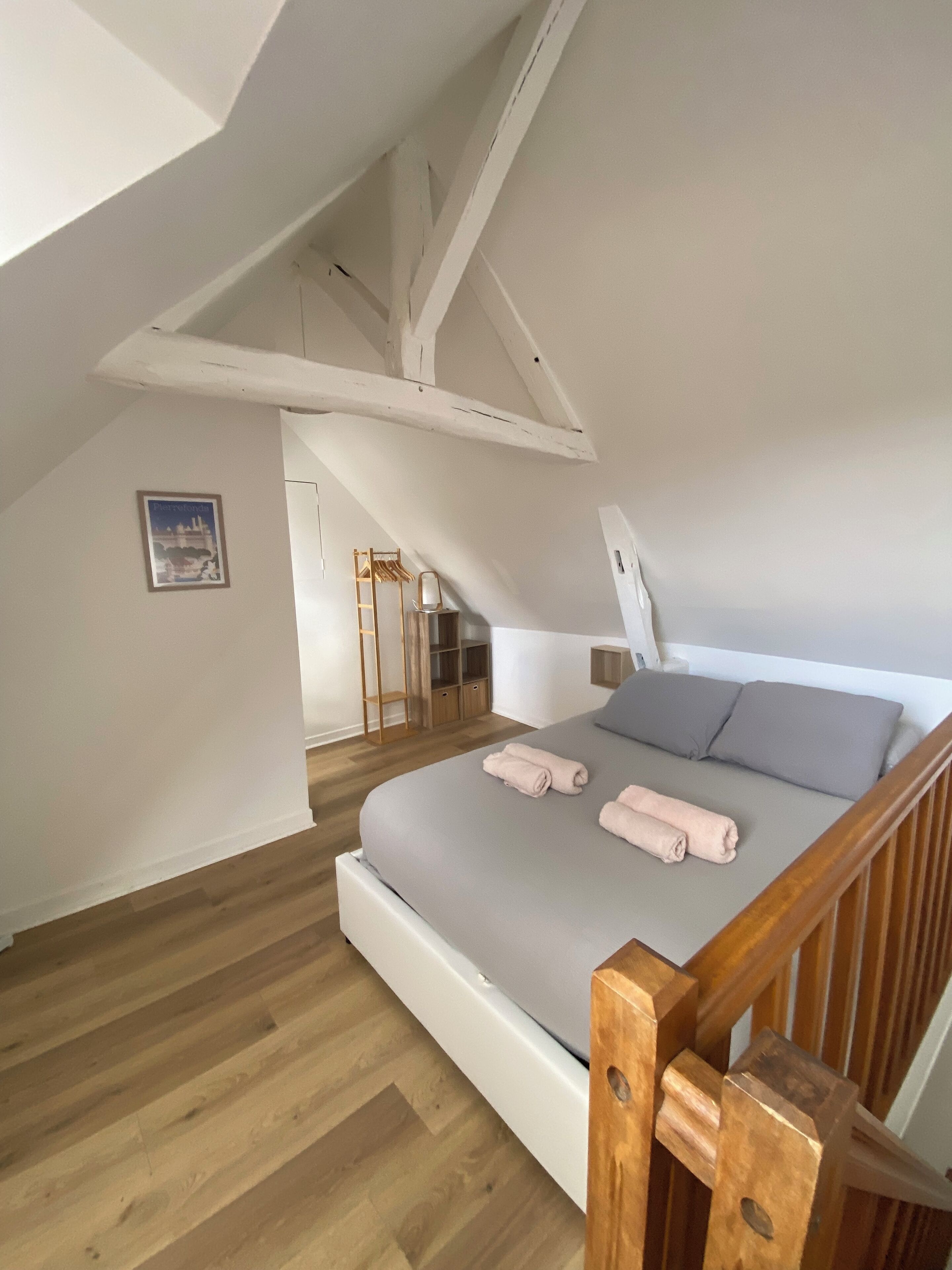 1 chambre, Wi-Fi gratuit, draps fournis