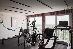 Fitness facility - Comfy apartment in zone 2. (Ciudad de Guatemala)