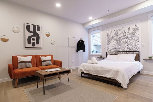 1 chambre, fer et planche à repasser, Wi-Fi, draps fournis