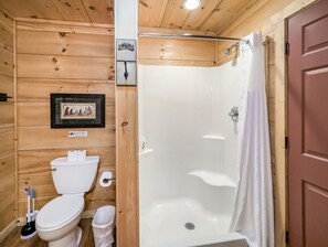 Shower, towels