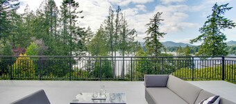 Oceanfront Getaway with Private Dock + Beach