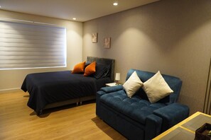 1 sovrum, strykjärn/strykbräda, gratis wi-fi och sängkläder