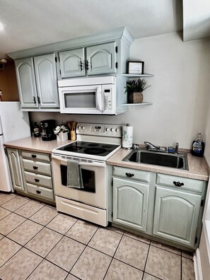 Private kitchen - Cozy studio in peaceful Johnson City- Central to all (Johnson City)