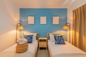 2 chambres, fer et planche à repasser, Wi-Fi, literie fournie