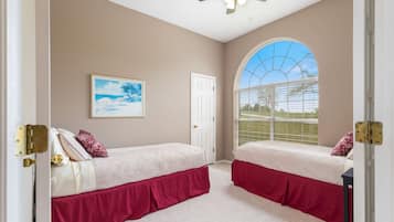 4 bedrooms, iron/ironing board, travel crib, free WiFi