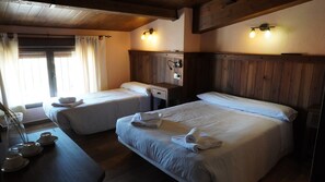 10 habitaciones, wifi gratis y ropa de cama 