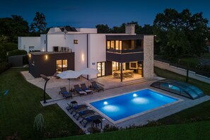 Piscine chauffée