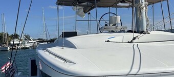 Spacious 52 ft Catamaran for Dockside Stay