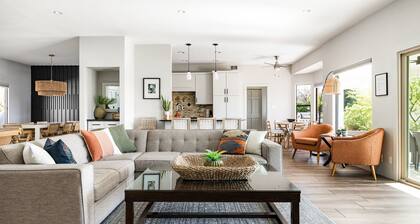 Private Acre of Fun: Nine Hole Golf Course, Pickleball Court, Pool Table, Heated Swimming Pool