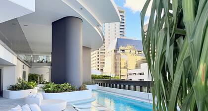 Serene 2Bed w/ Pool & River Views at QWR