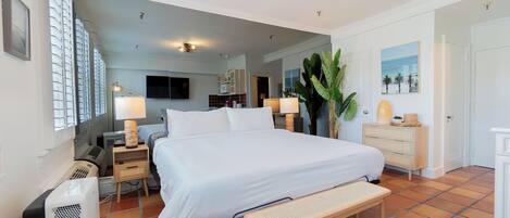 1 chambre, fer et planche Ă repasser, Wi-Fi gratuit, draps fournis