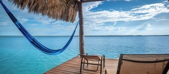 Casa Relaxo Waterfront Villa with Private Dock in Bacalar Lagoon