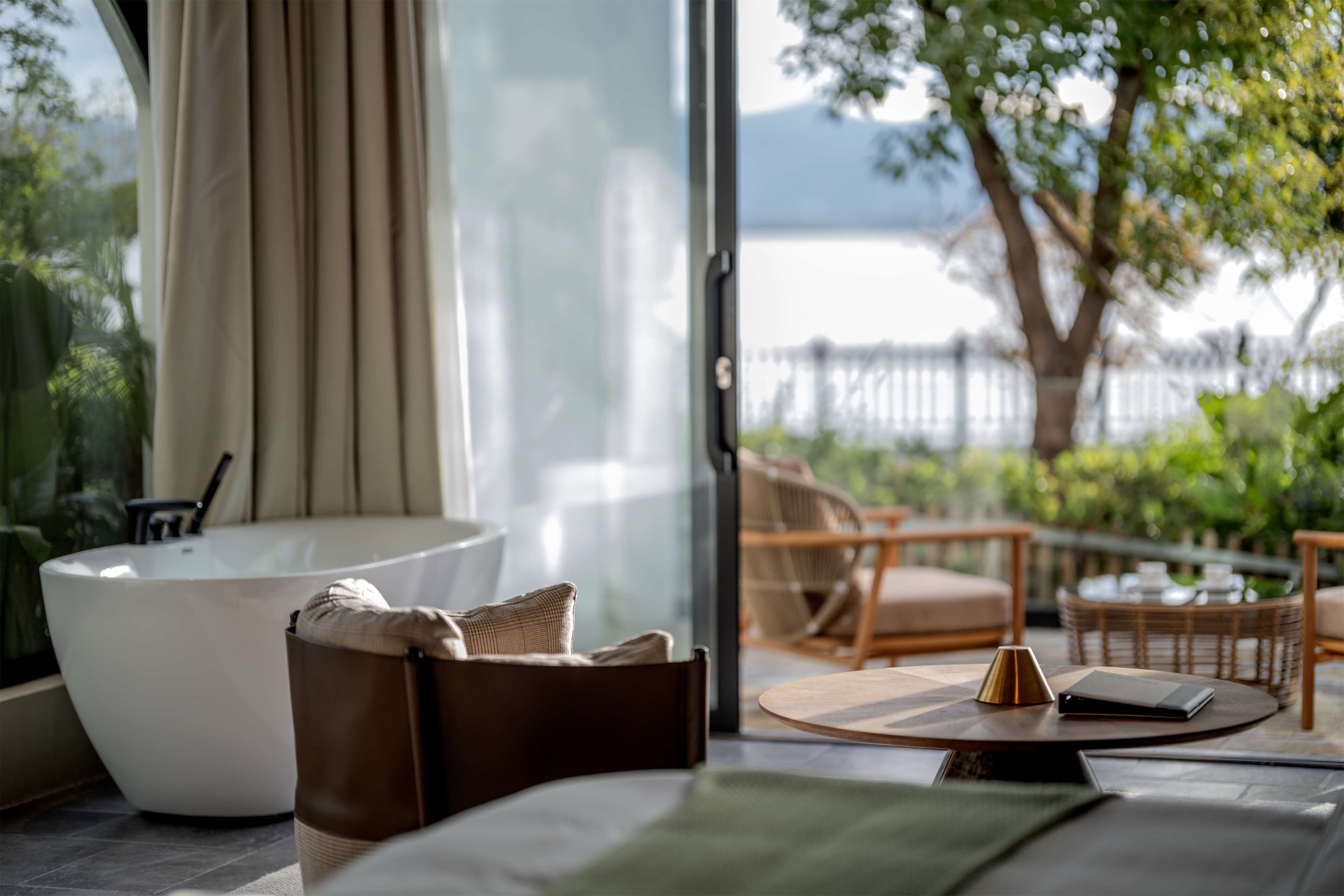 Quarto casal clássico, vista para o mar | Wi-Fi de cortesia