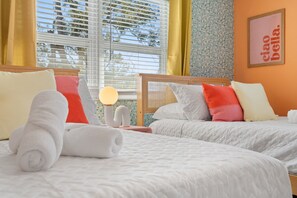 3 bedrooms, iron/ironing board, travel cot, free WiFi