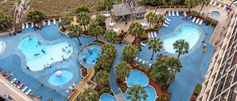 Indoor pool, outdoor pool