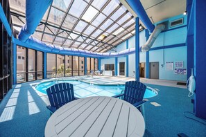 Indoor pool, outdoor pool