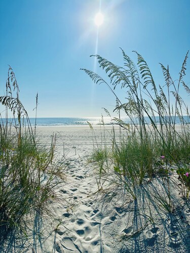 Easy Breezy Oceanfront ground floor condo in amazing Jax Beach, near Mayo
