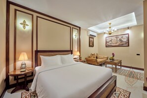 Literie de qualité supérieure, surmatelas, minibar