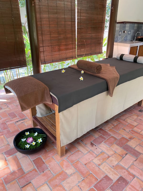 Behandlungsräume für Paare, Dampfbad, Körperbehandlungen, Aromatherapie