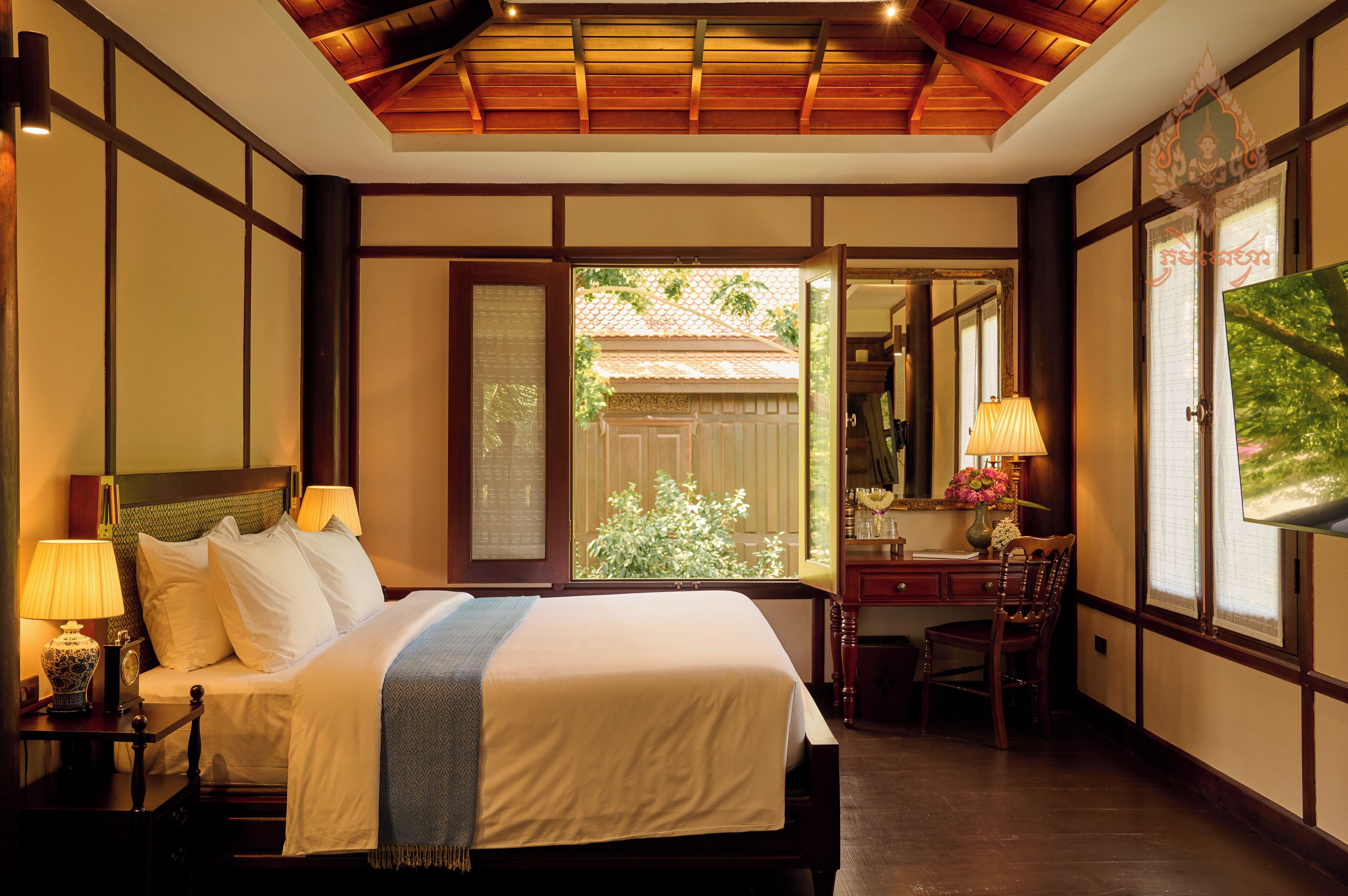 Hus, 1 soverom | Sengetøy av topp kvalitet, senger med overmadrass og minibar (inkludert)