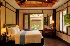 Casa, 1 quarto | Roupas de cama premium, camas com colchões pillow-top