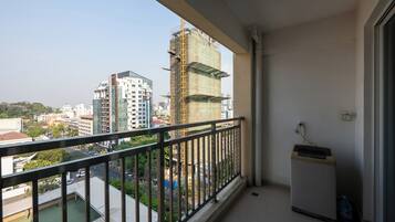 Comfort Studio, City View | Balcony