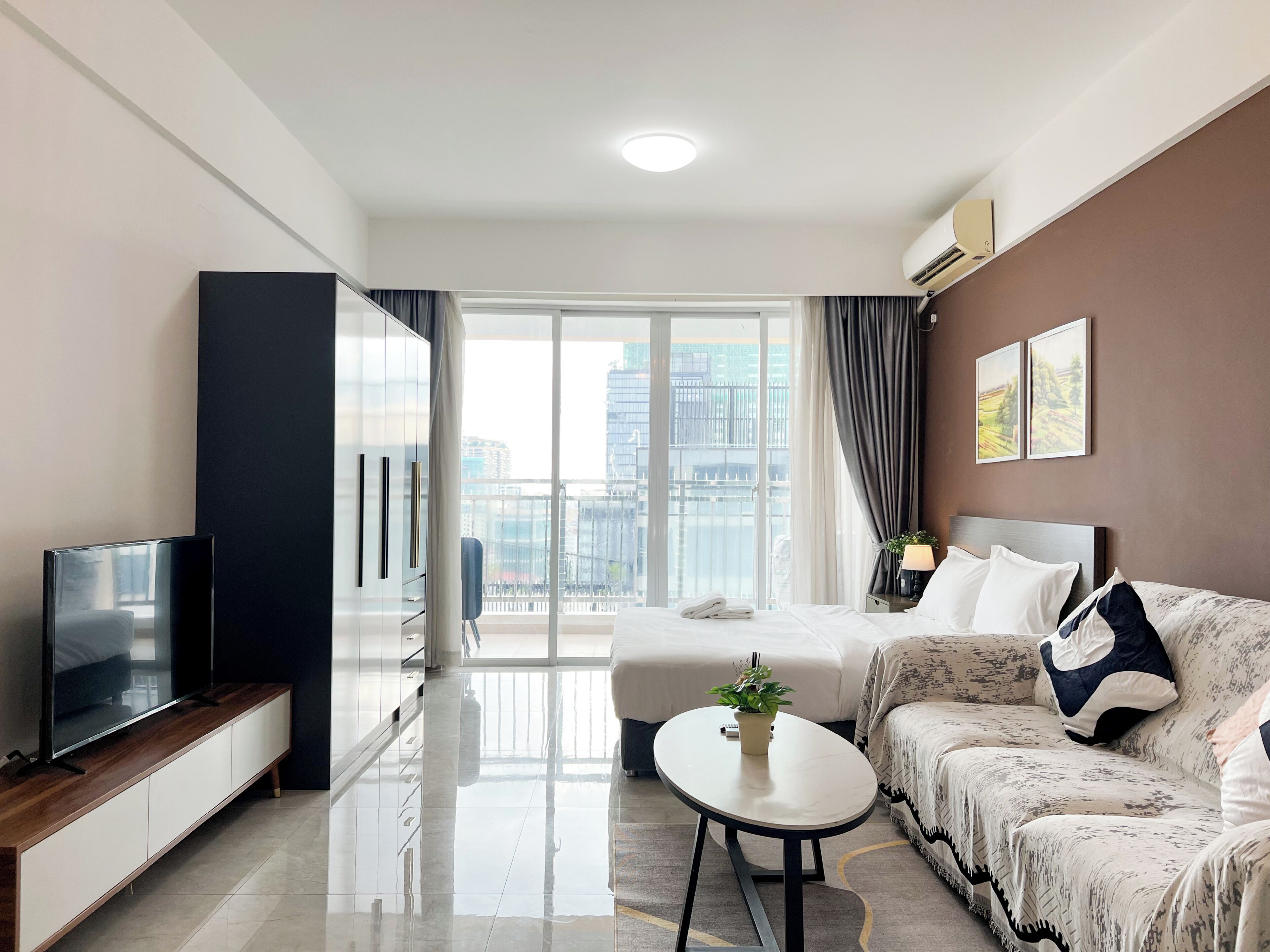 Studio Confort, vue ville