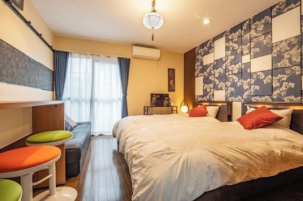 1 chambre, accĂšs Ă Internet, literie fournie