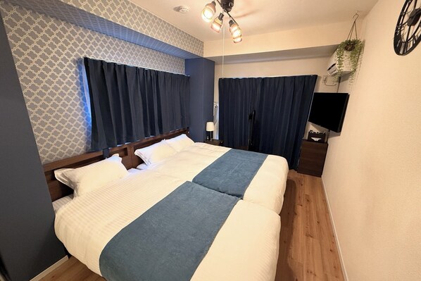 1 bedroom, desk, iron/ironing board, free WiFi