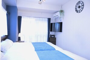 1 bedroom, desk, iron/ironing board, free WiFi