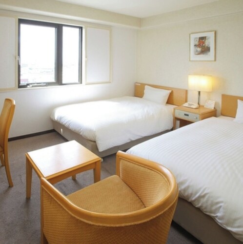 Nonsmoking Twin room Breakfast included buffet style / Okawa Fukuoka