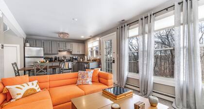 Not-So-Tiny Tiny House with High-Speed Internet, 60-inch TV, Deck, and More!