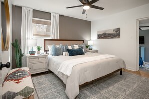 5 bedrooms, desk, iron/ironing board, free WiFi