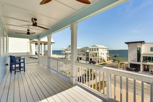 Steps to Beach: New Navarre Home w/ Ocean Views!