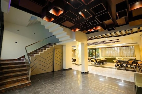 Staircase. Hotel KNG Grand