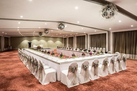 Banquet hall. Hotel KNG Grand