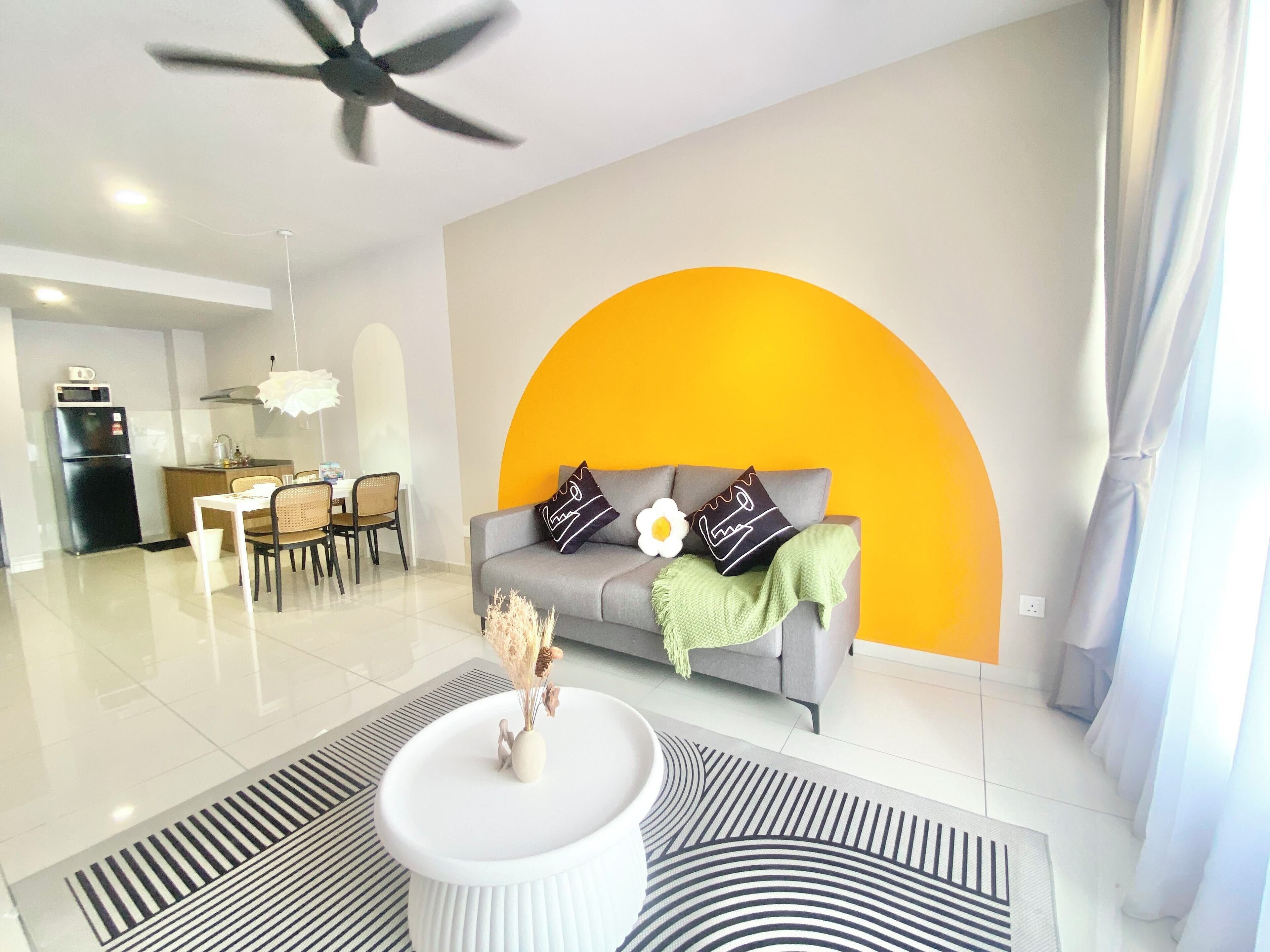 舒适公寓 | 起居区 | 智能电视