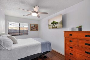 4 bedrooms, iron/ironing board, travel crib, WiFi