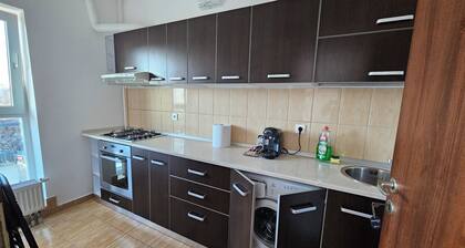 Charming 1-bedroom apartment with AC, WiFi in nice București