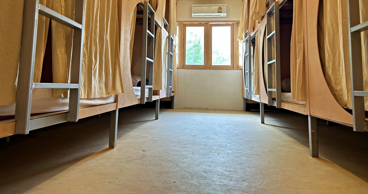 Premium bedding, laptop workspace, blackout drapes, free WiFi