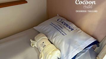 Deluxe Shared Dormitory, City View | Premium bedding, laptop workspace, blackout curtains, free WiFi