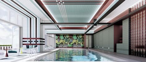 Indoor/outdoor pool