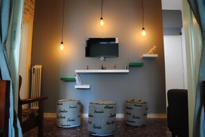 Apartment, 3 Bedrooms, Balcony | Living room - Athens Smart 3-room Private Apartment (Athens)
