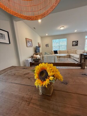 Smart TV, books, video library, offices
